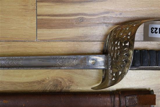 A George V dress sword